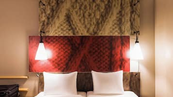 Room, 1 Double Bed (New Sleep Easy Concept) | Hypo-allergenic bedding, desk, blackout curtains, soundproofing