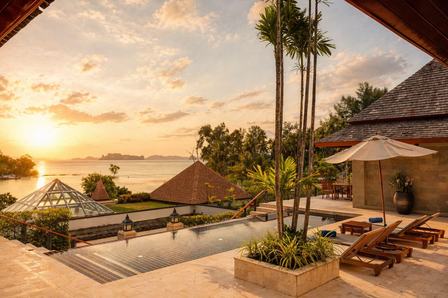 Pool Villa 2 Bedrooms Seaview | Terrace/patio