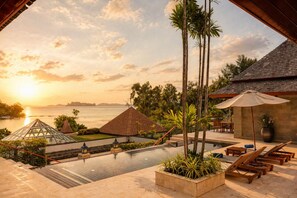 Pool Villa 2 Bedrooms Seaview | Terrace/patio - Nakamanda Resort And Spa (Krabi)