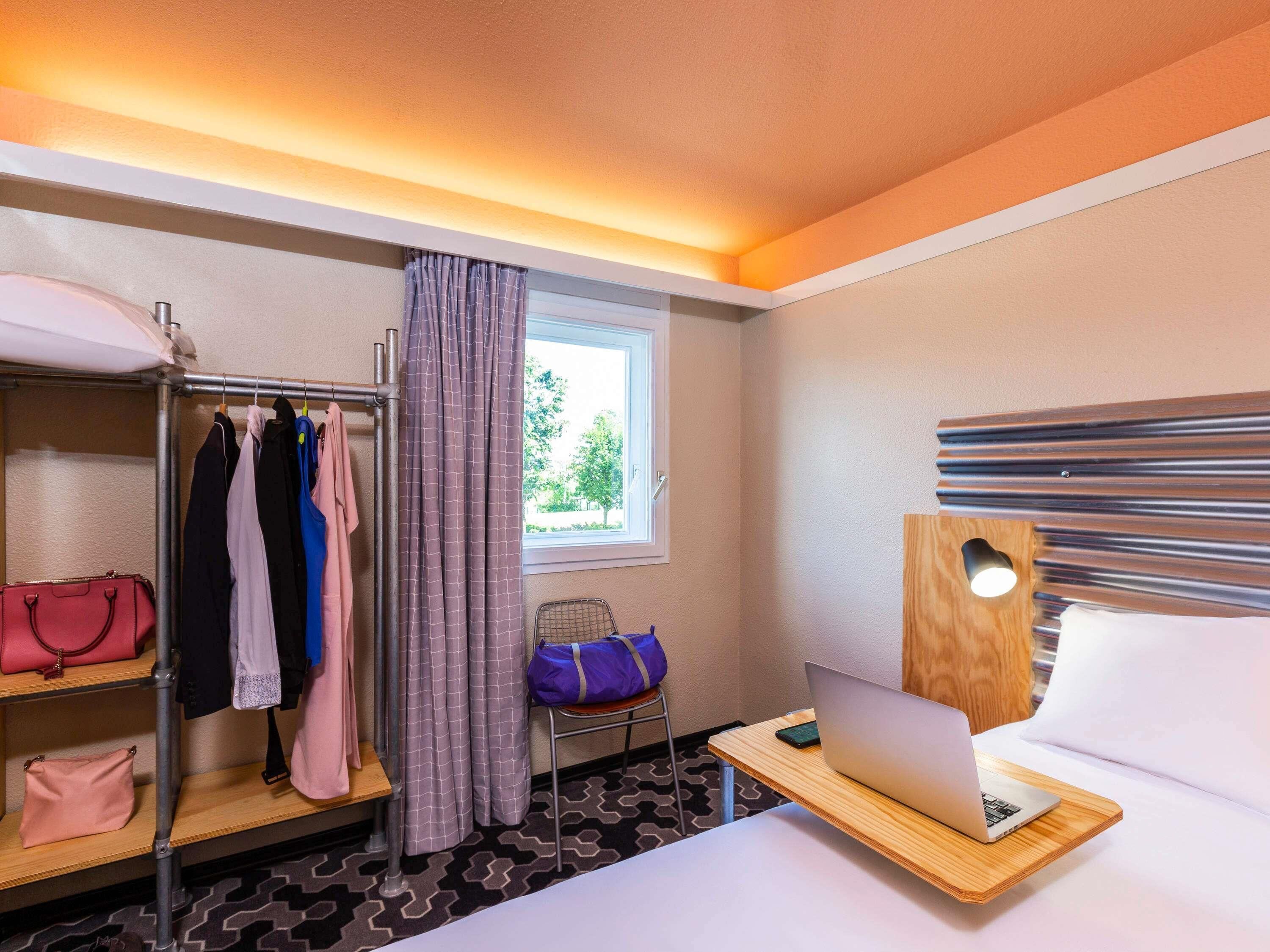 Premium bedding, pillowtop beds, desk, soundproofing