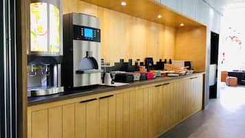 Daily buffet breakfast (EUR 10 per person)