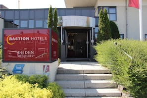 Majoituspaikan sisäänkäynti