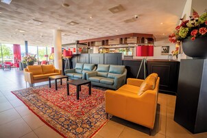 Zona de estar del vestíbulo