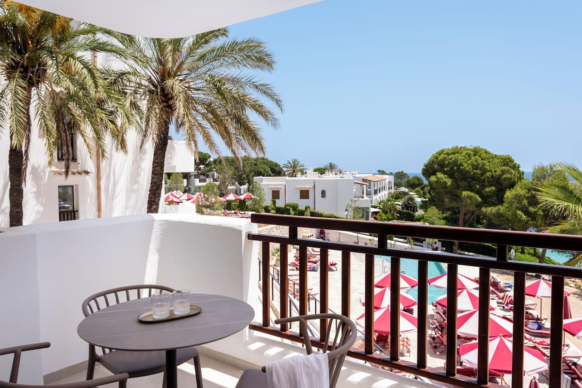 Vue depuis le balcon