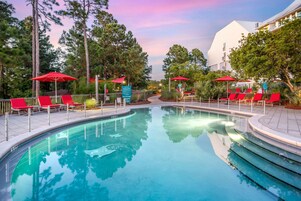 2 outdoor pools, pool umbrellas, sun loungers