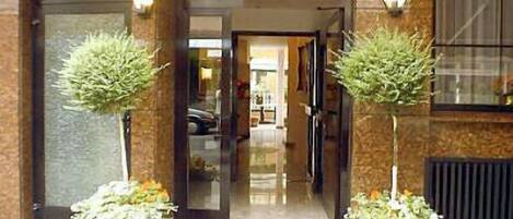 Entrada de la propiedad