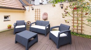 Terrace/patio - The Golden Wheel (Prague)