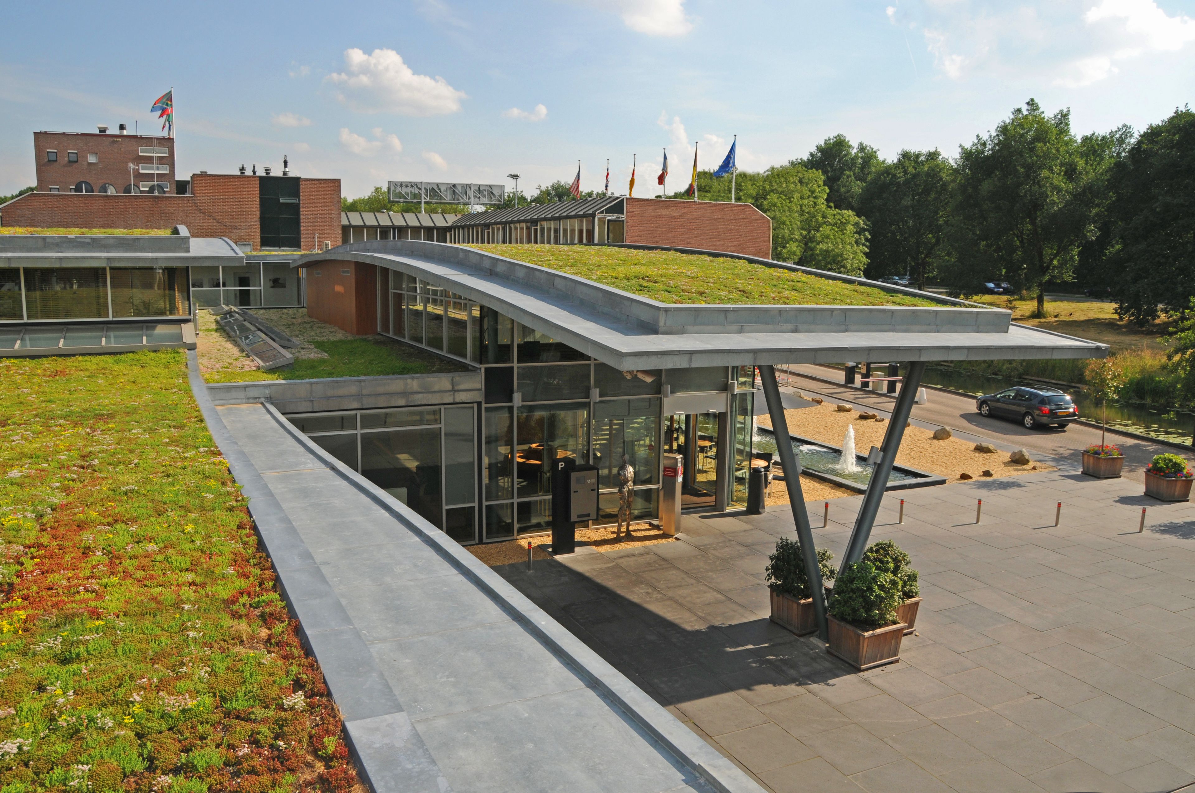 Fassade der Unterkunft