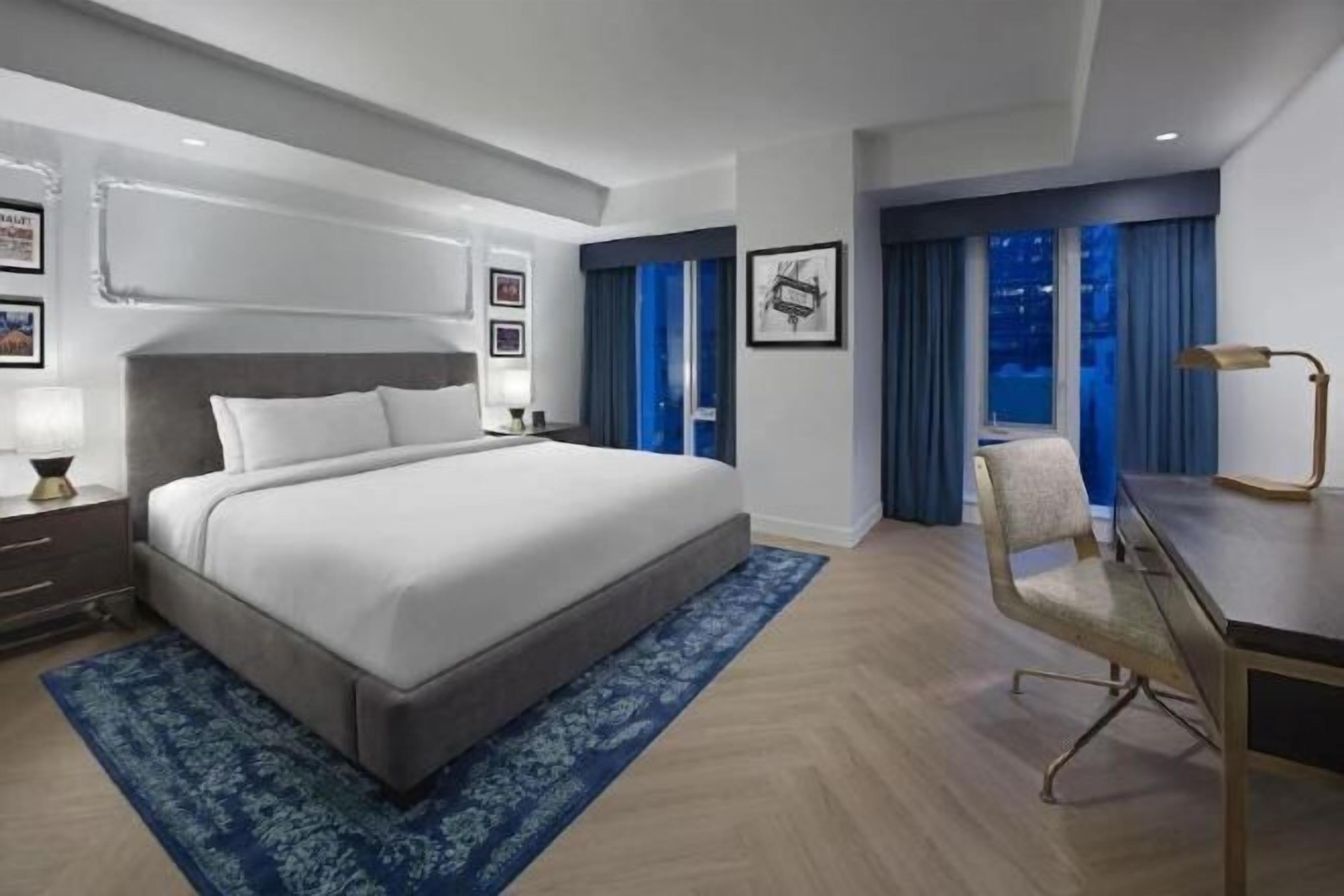 1 bedroom, hypo-allergenic bedding, in-room safe, desk