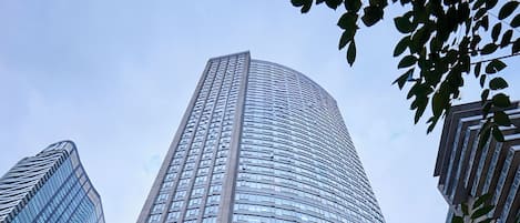 Façade de l’hébergement