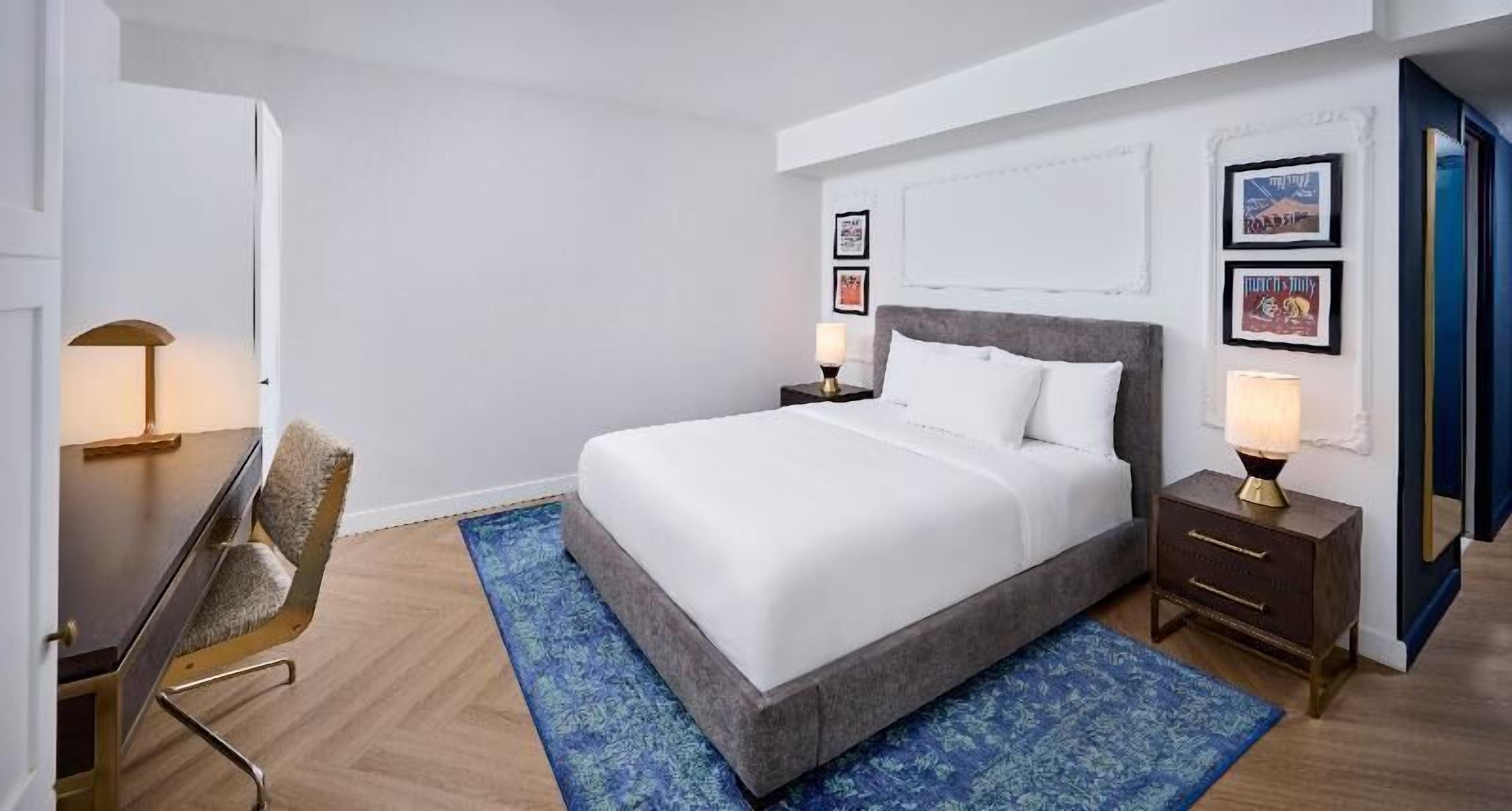 1 bedroom, hypo-allergenic bedding, in-room safe, desk