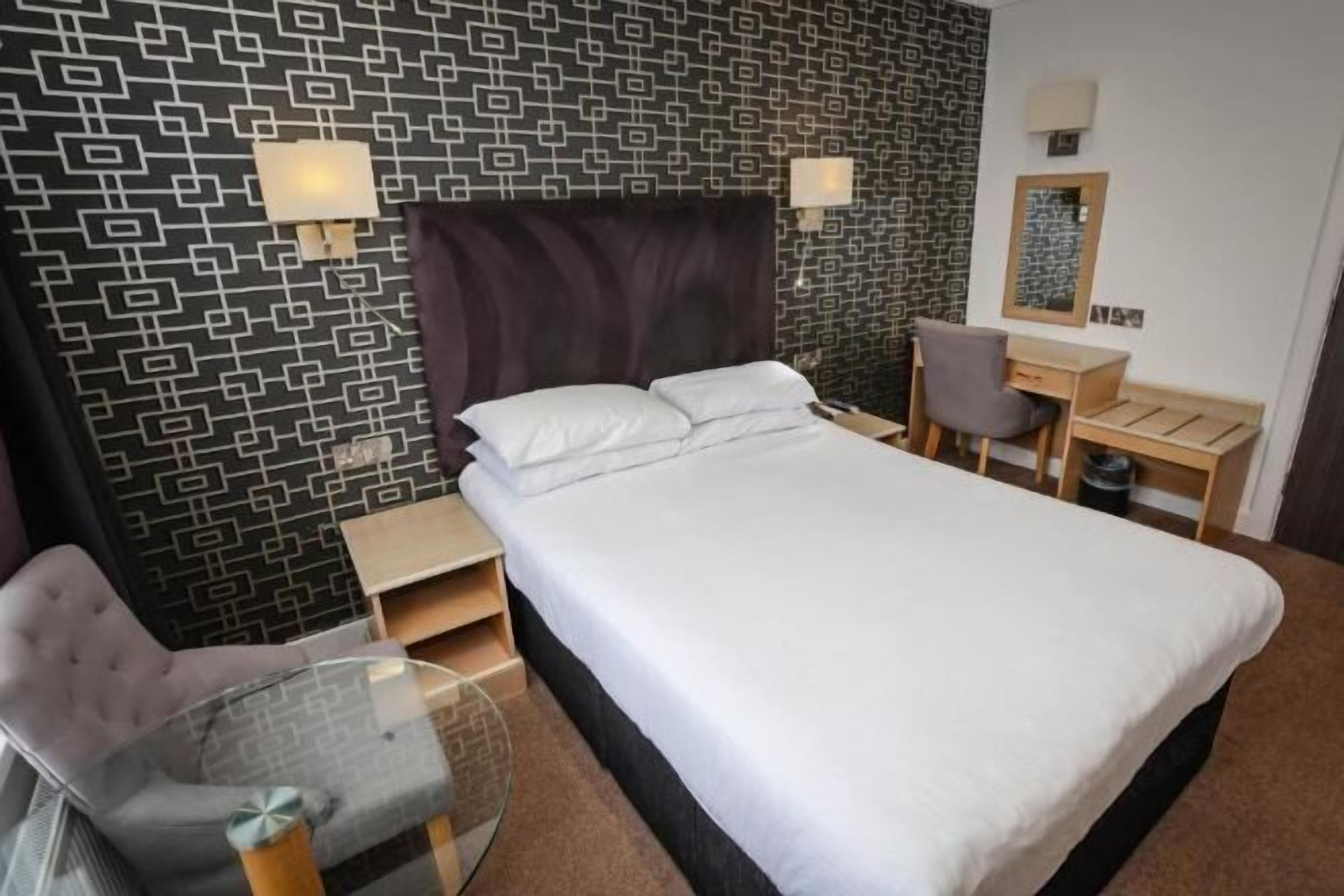 Desk, iron/ironing board, free WiFi, bed sheets