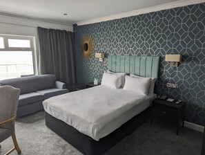 Superior Double Room, Balcony, Ocean View | Desk, iron/ironing board, free WiFi, bed sheets - The Cumberland Hotel - OCEANA COLLECTION (Bournemouth)