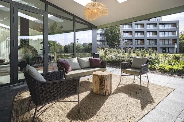 Heitur pottur utandyra