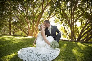 Zona para bodas al aire libre