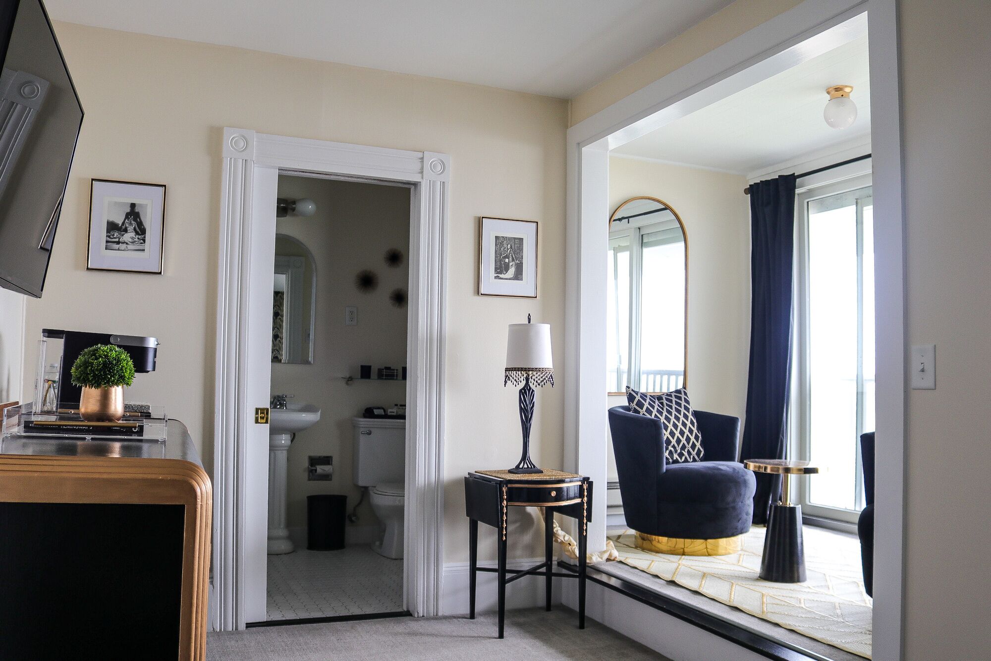 1 bedroom, premium bedding, individually decorated