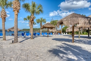 Vóleibol de playa y pesca