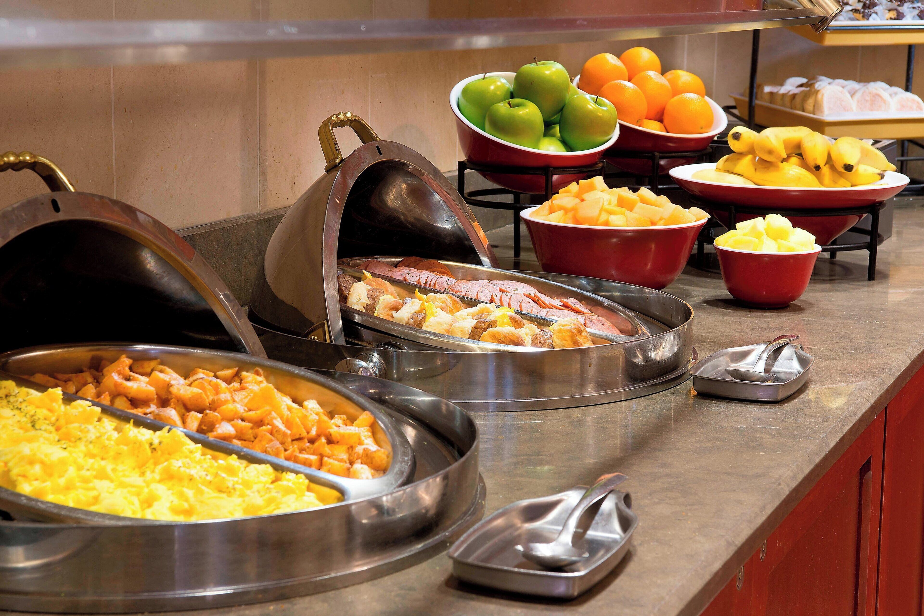 free buffet breakfast