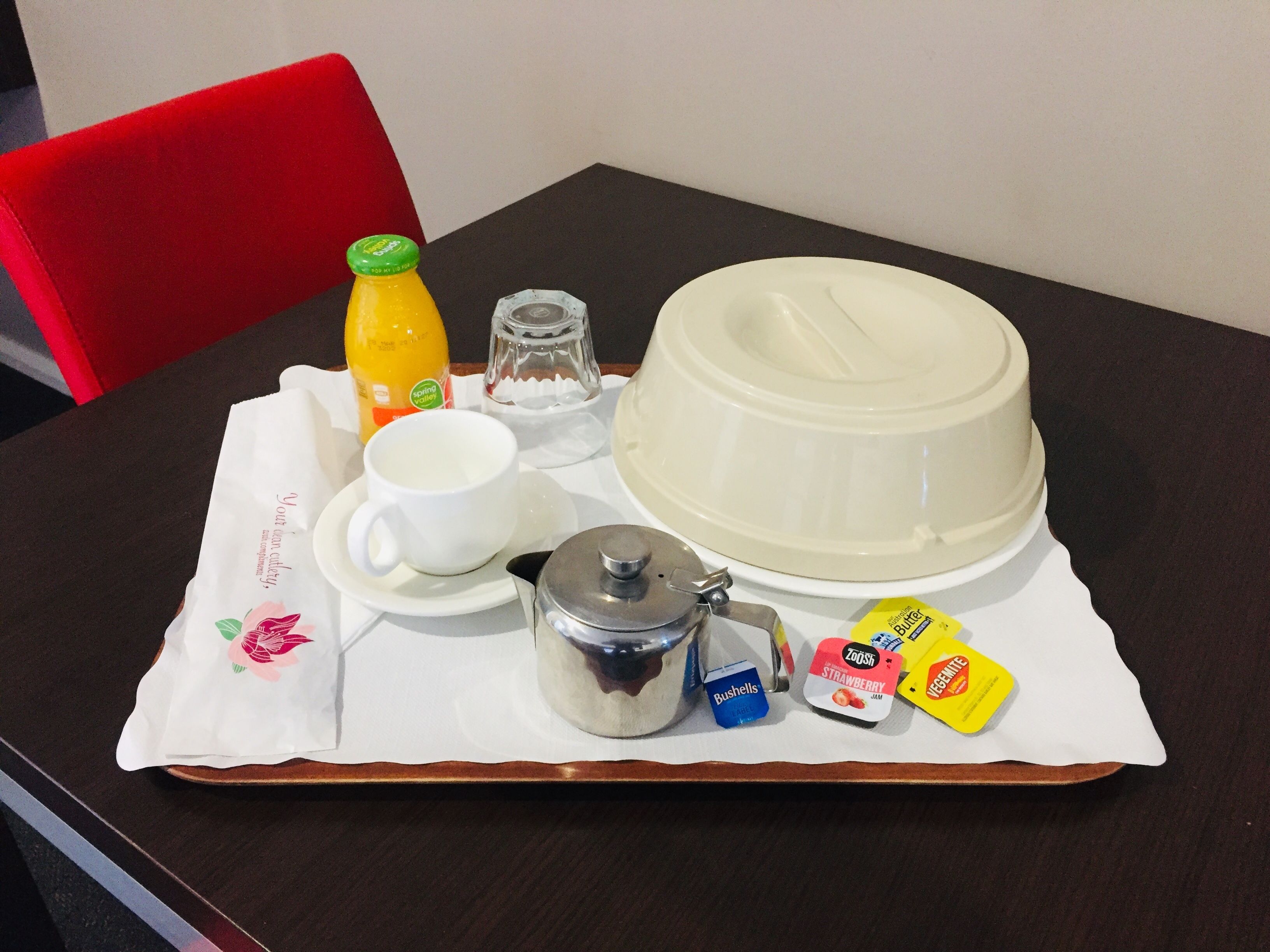 daily full breakfast for a fee