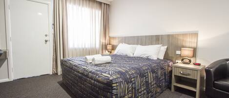 Minibar, in-room safe, desk, laptop workspace