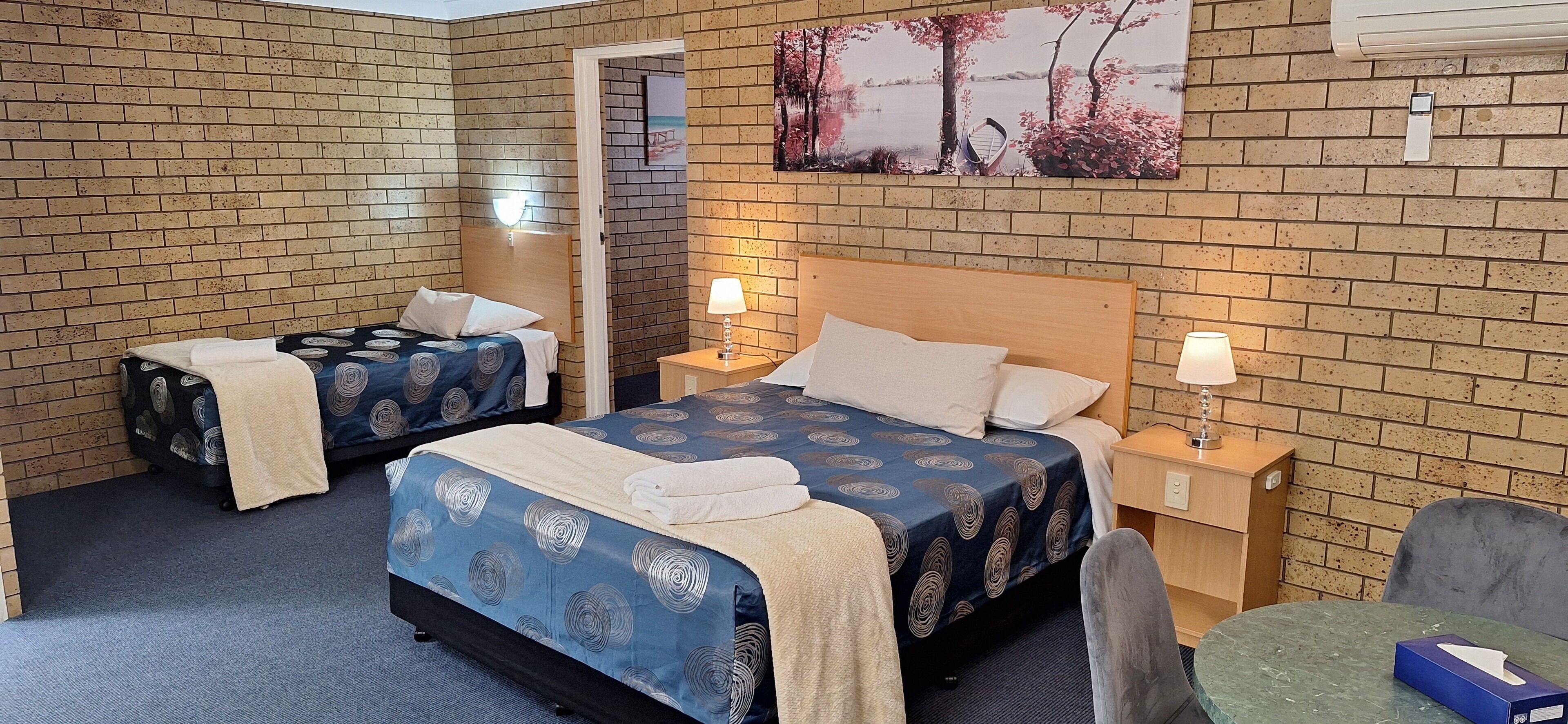 Desk, iron/ironing board, free WiFi, bed sheets