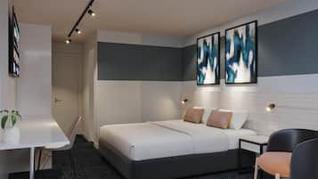 Studio King | 1 多间卧室、办公桌、熨斗/熨衣板、旅行婴儿床