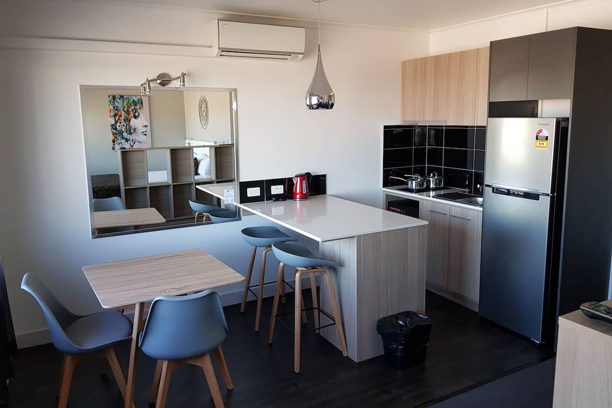 family room | private kitchen