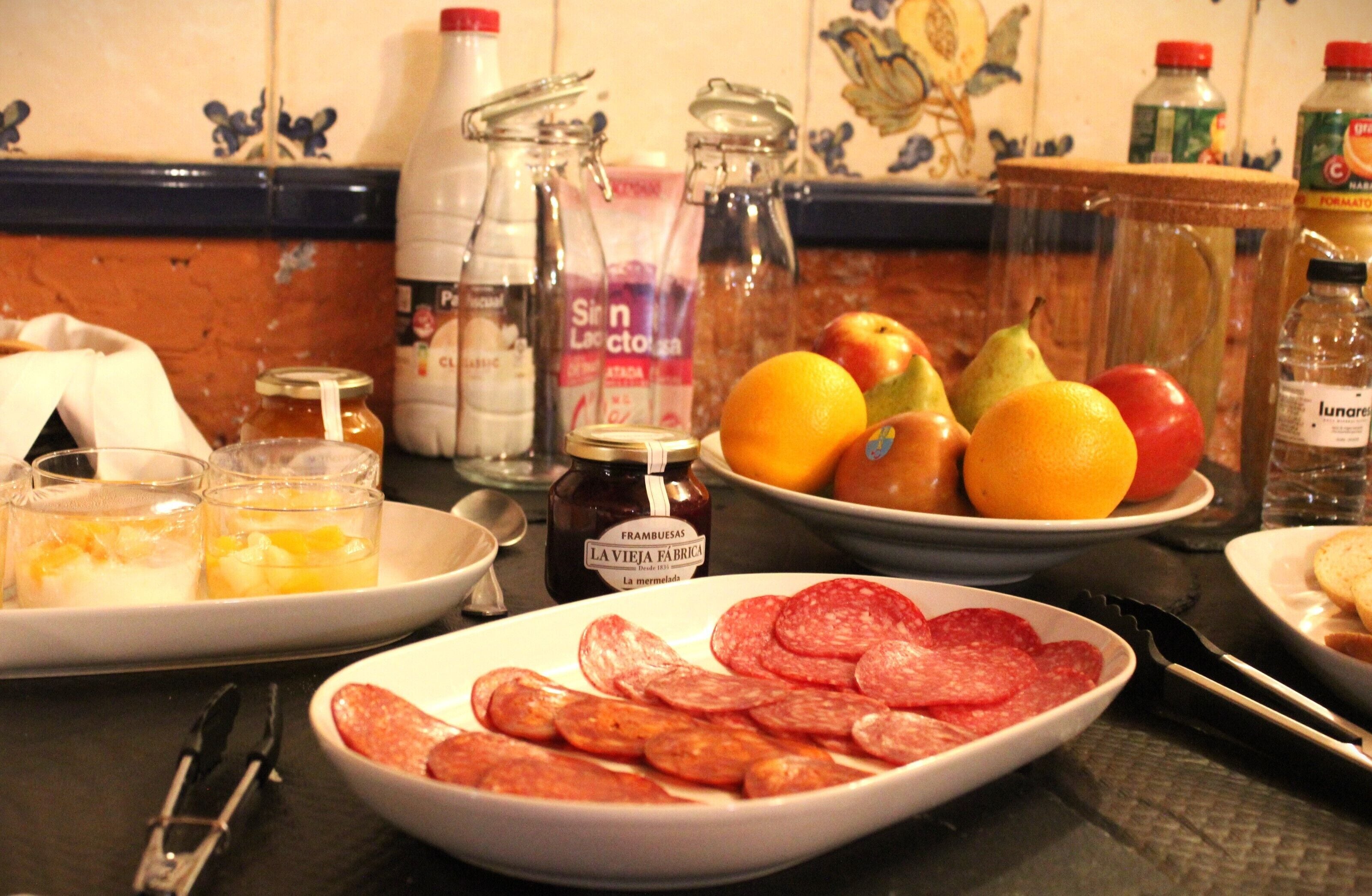 daily buffet breakfast (eur 9 per person)