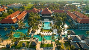 Vista del complex turístic