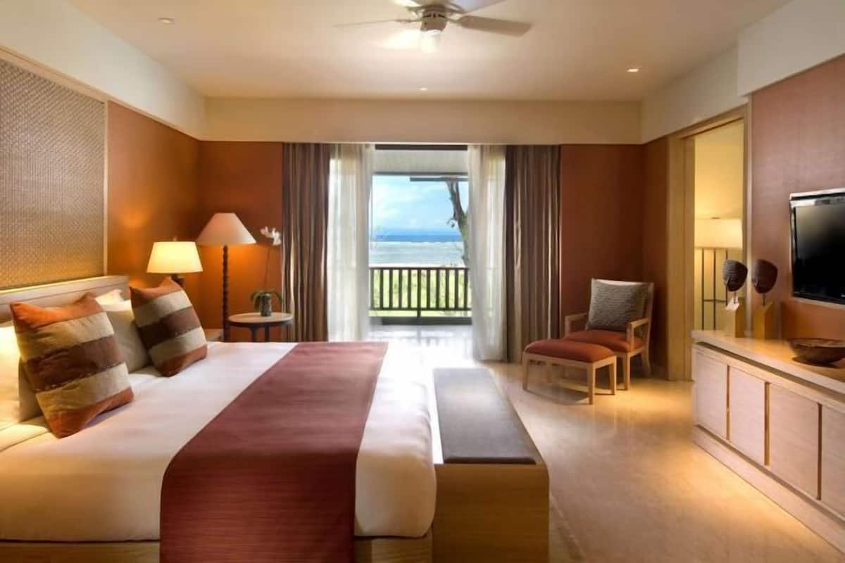 1 sovrum, sängtillbehör av högsta kvalitet och minibar