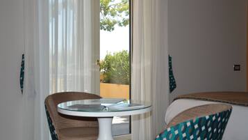 Chambre Ălite, terrasse, vue mer (Belvedere, Villa) | Vue de la chambre