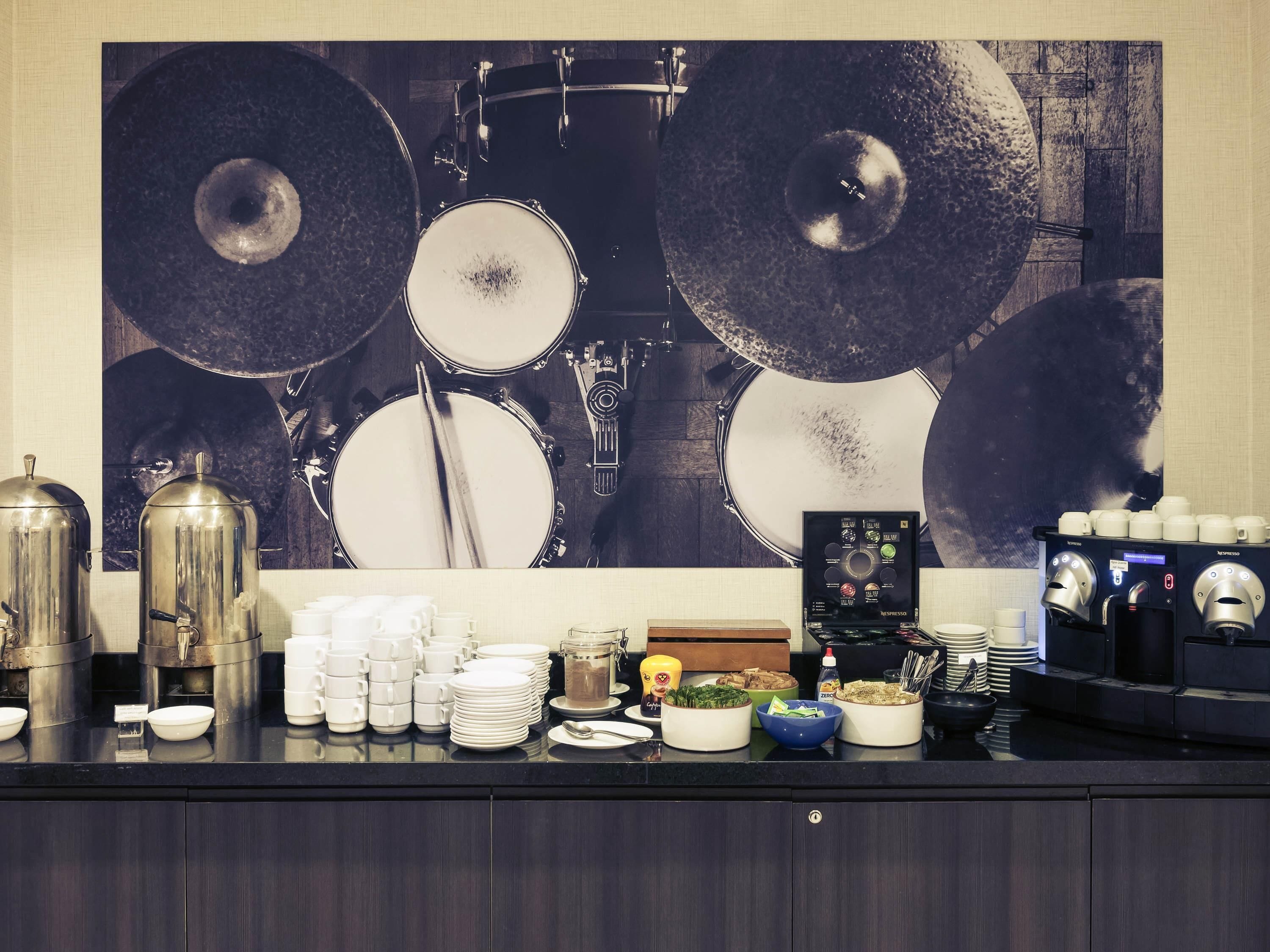 Café da manhã com buffet todos os dias (BRL 70.00 por pessoa) 