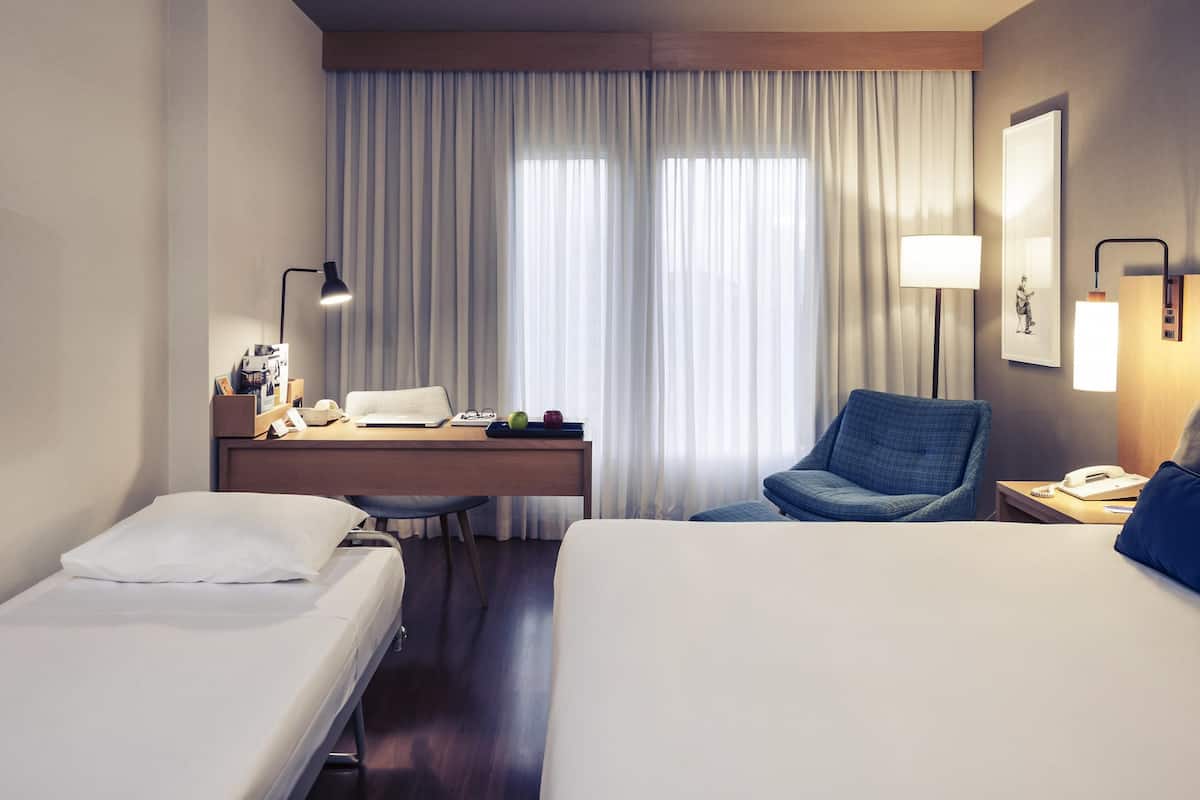 Standard Room, Multiple Beds | Minibar, in-room safe, desk, blackout curtains