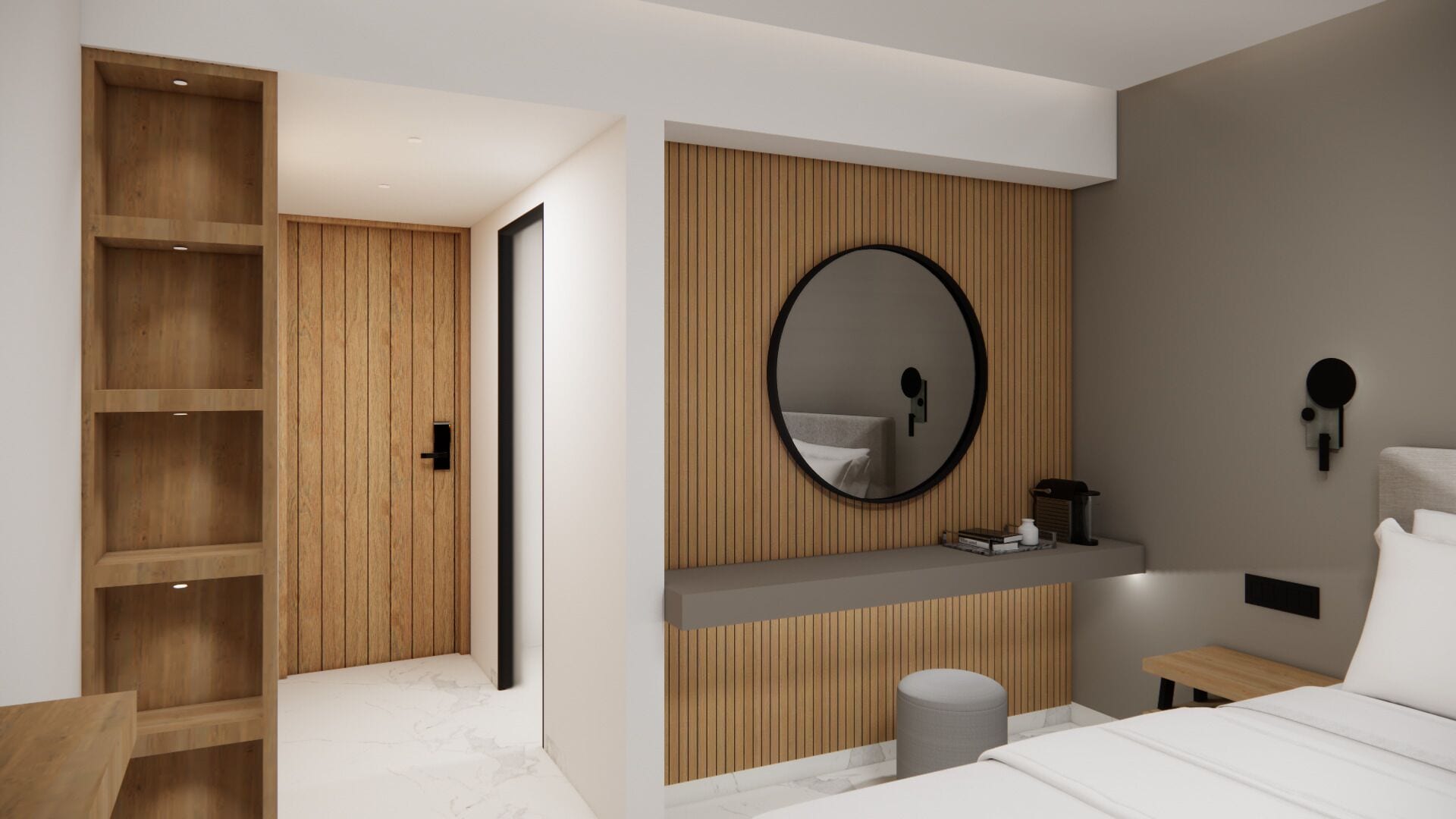 Habitació familiar | Roba de llit hipoal·lergògena i caixa forta a l'habitació 