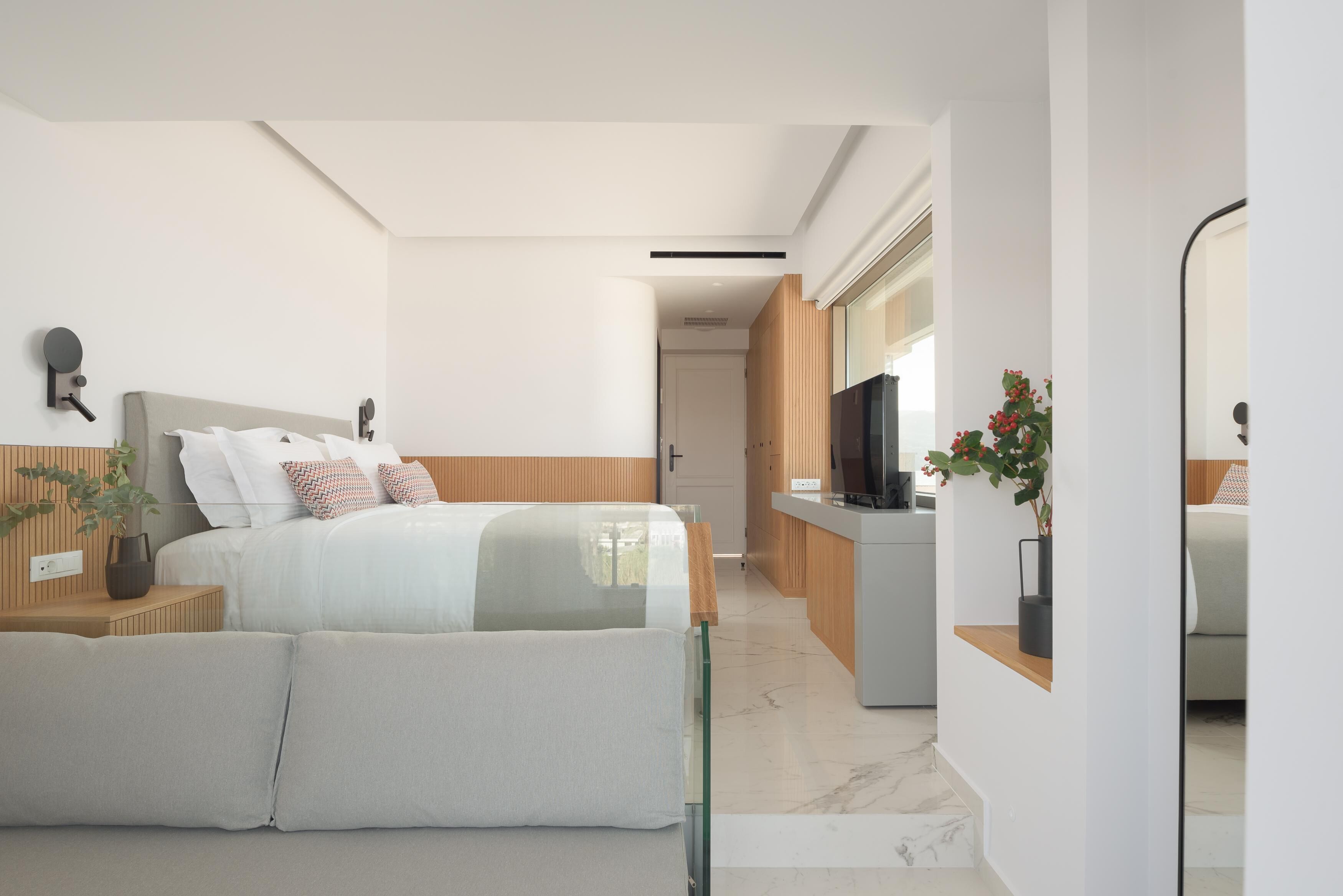 Habitació doble nupcial | Roba de llit hipoal·lergògena i caixa forta a l'habitació 