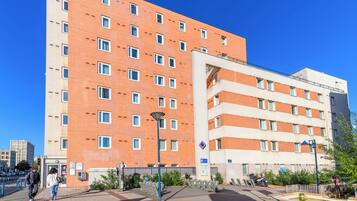 Façade de l’hébergement