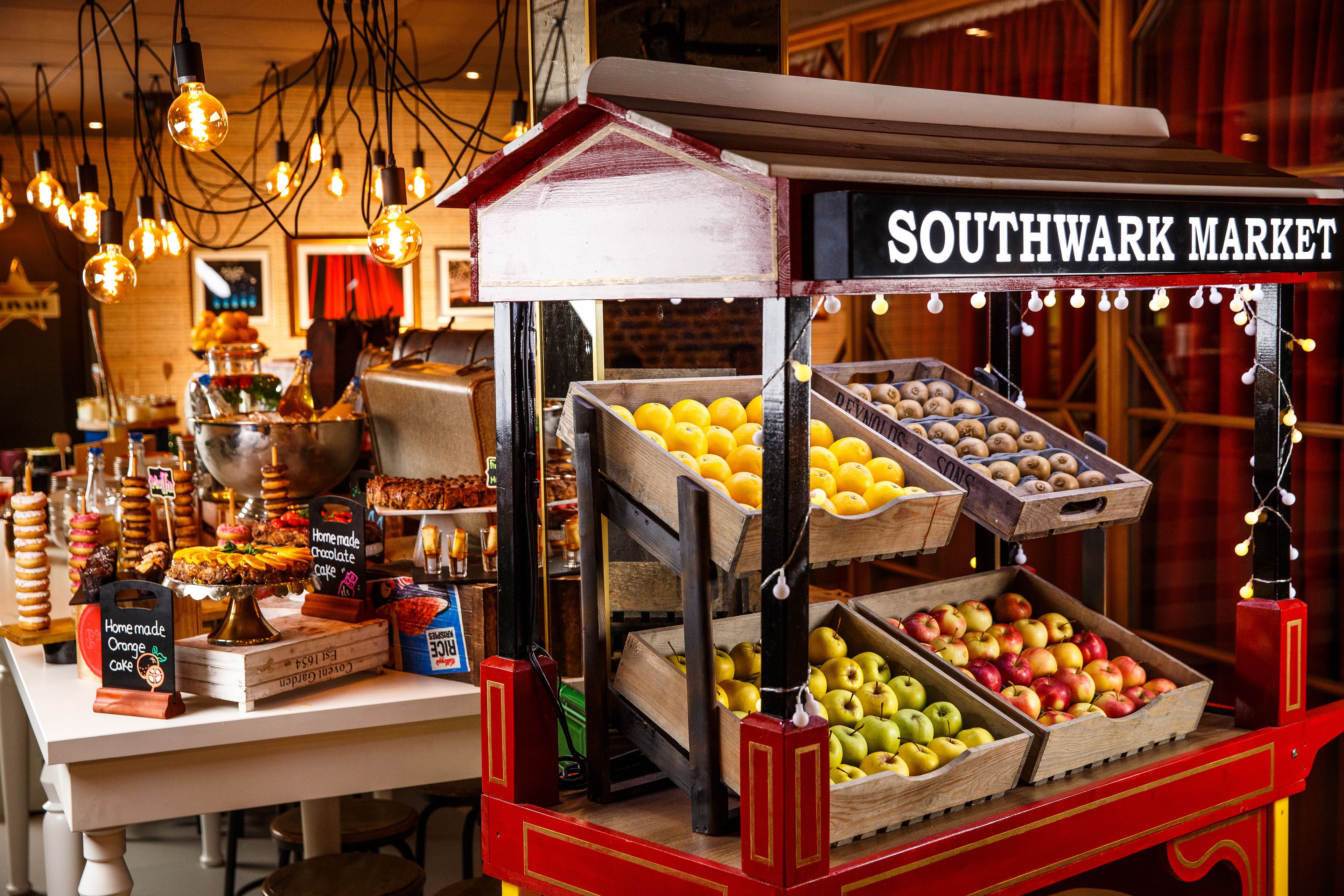 daily continental breakfast (gbp 13.50 per person)