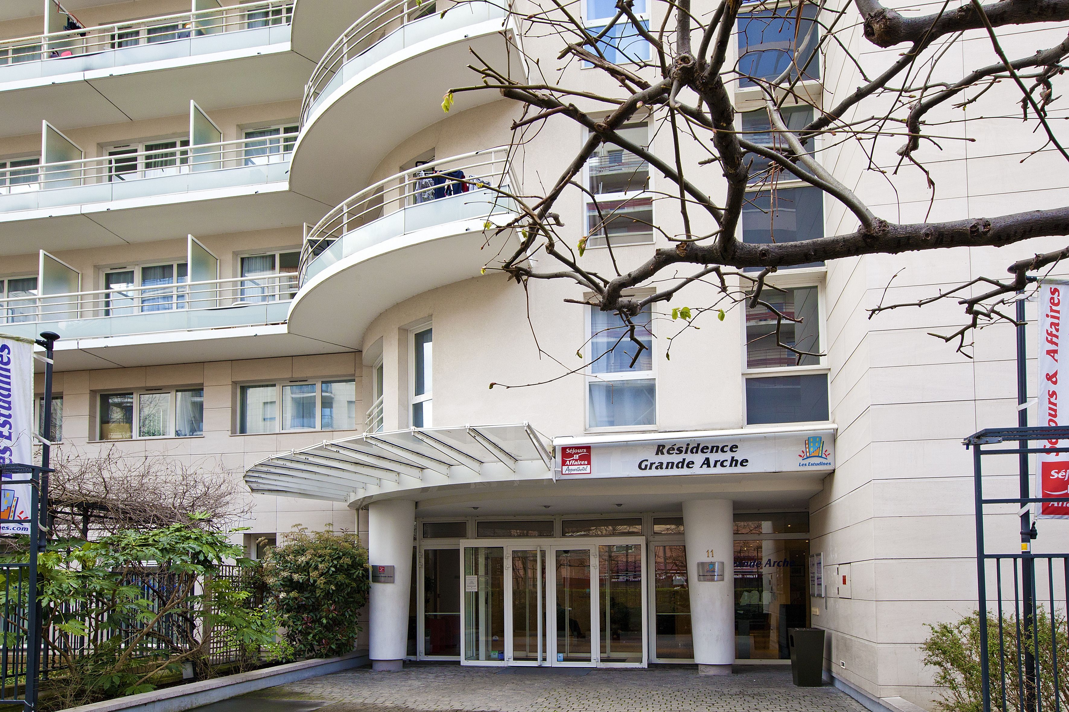 Façade de l’hébergement