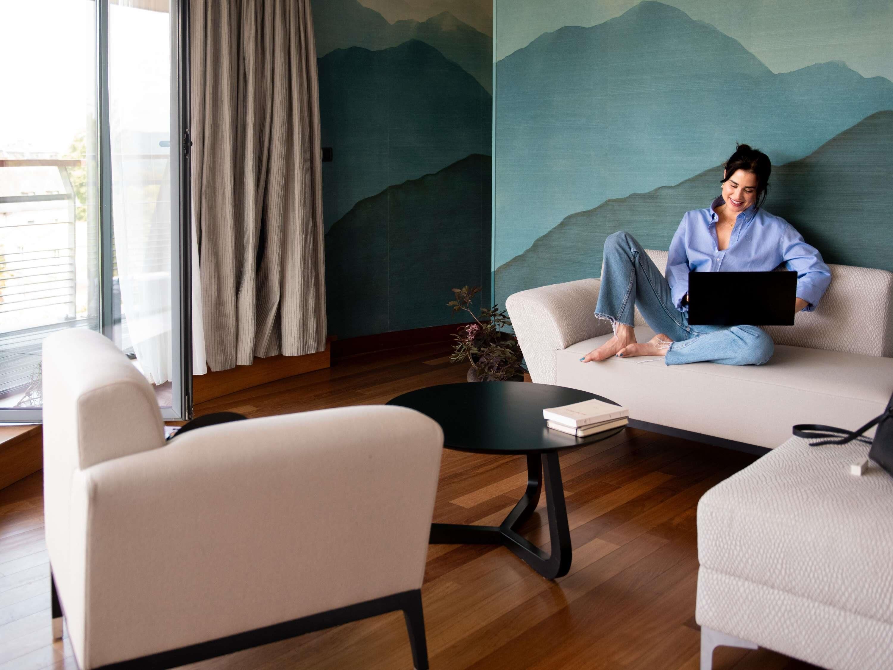 Deluxe Suite, 1 King Bed, Terrace (Grounds view)