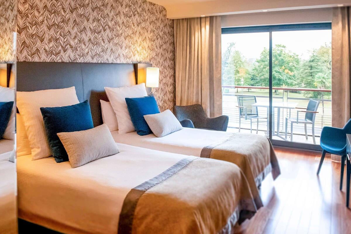 Superior-Zweibettzimmer, 2 Einzelbetten, Terrasse