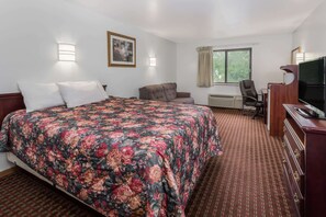 Individually furnished, desk, laptop workspace, iron/ironing board - Days Inn by Wyndham Stoughton WI. (Stoughton)