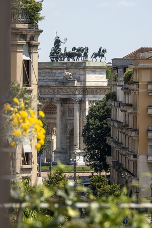 Pemandangan dari properti