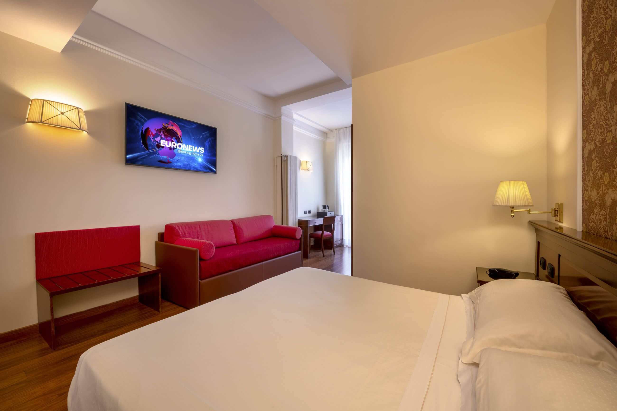 Chambre Supérieure Double ou avec lits jumeaux