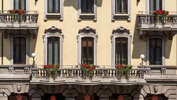 Fassade der Unterkunft