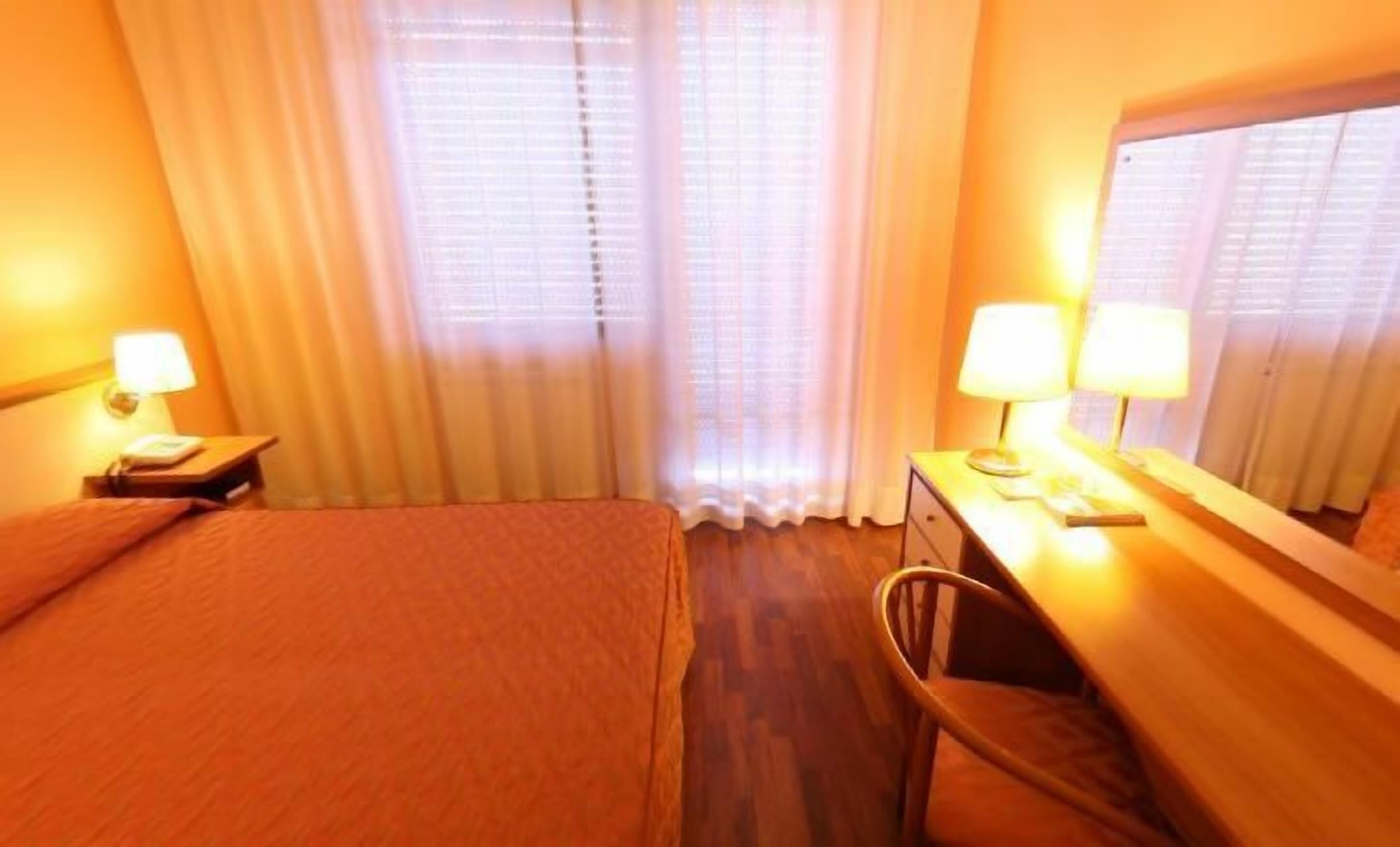 In-room safe, desk