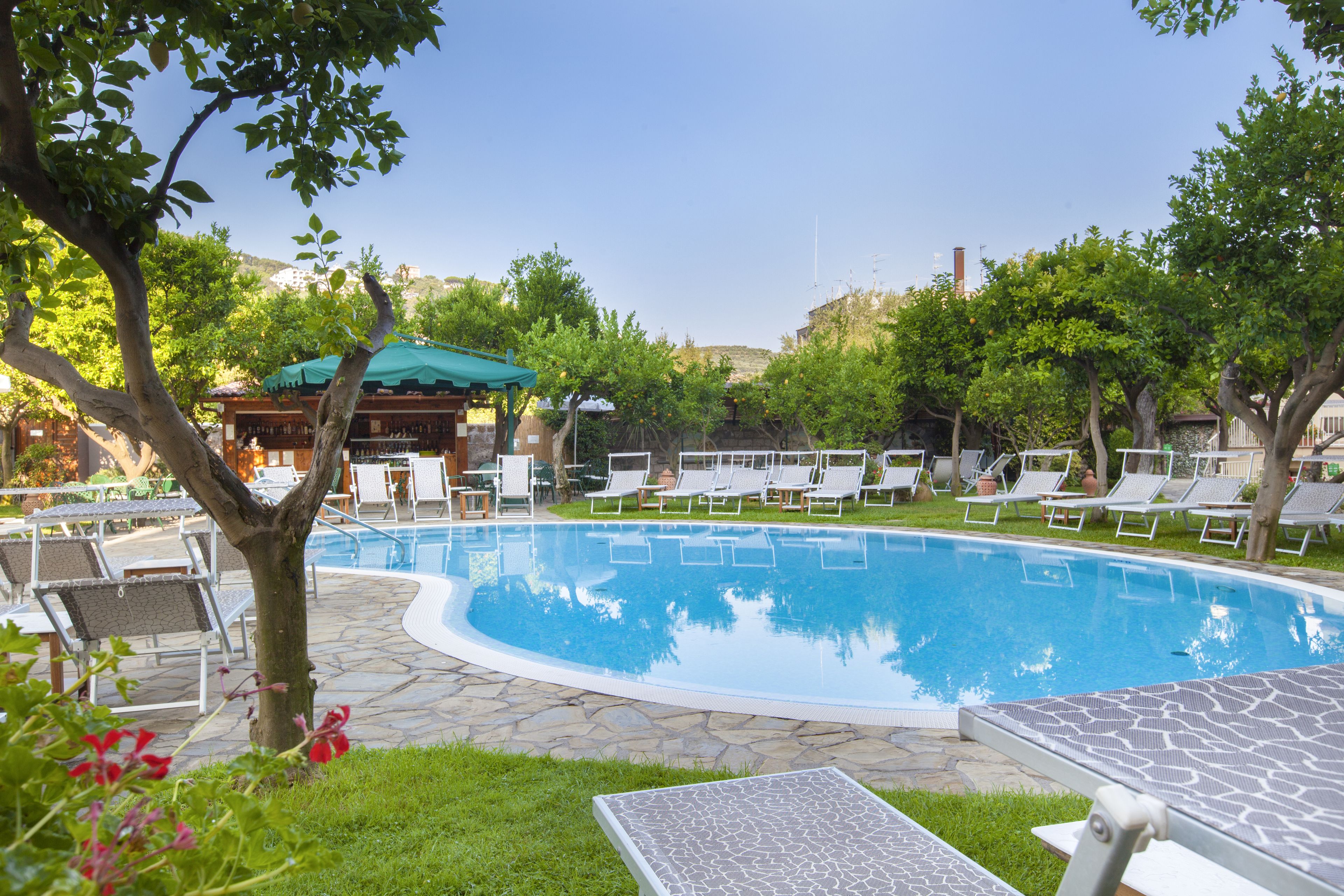 Seasonal outdoor pool