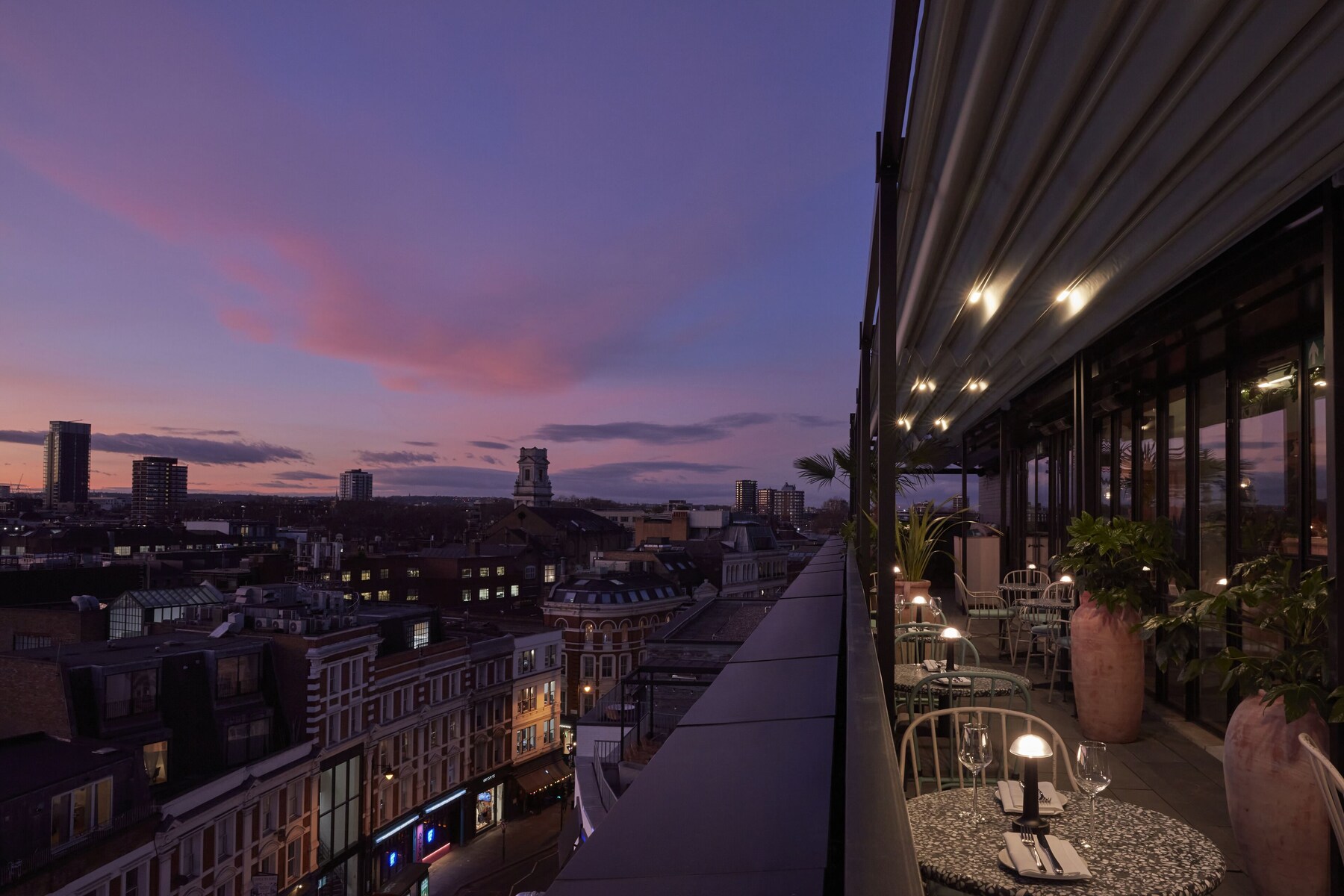 Rooftop terrace