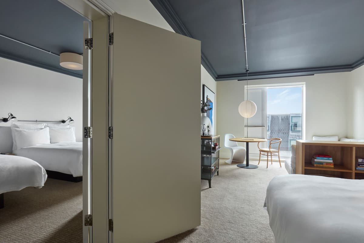 Studio Extra + Studio Double Double | 1 bedroom, hypo-allergenic bedding, minibar, in-room safe