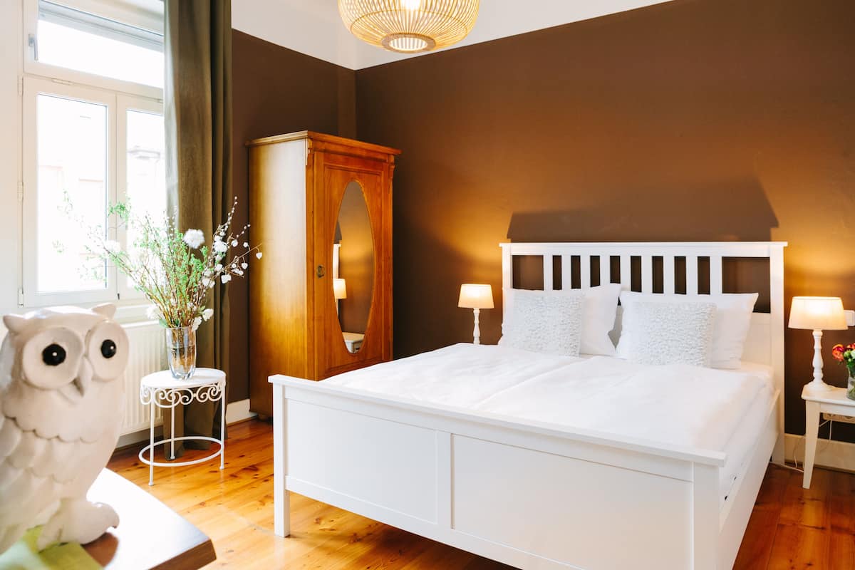 Standaard tweepersoonskamer | Individueel gemeubileerd, babybedden, extra bedden, gratis wifi