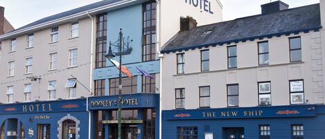 Fassade der Unterkunft